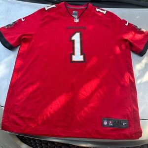 Rachaad White Tampa Bay Buccaneers Jersey #1 Red XXL